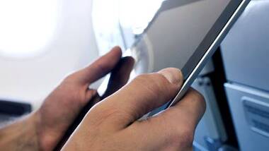 iPad in someone's hands.